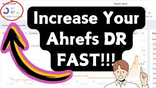 How To Increase Ahrefs Domain Rating FAST (This Ahrefs DR HACK is Crazy!!)