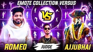 Total Gaming & Romeo Best Emote Collection Versus- Amitbhai Judge- World Funniest Emote Versus