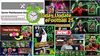 Maintenance End Time Today In eFootball™2025 Mobile, Pes Server Maintenance End Time Today 