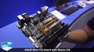 ASUS Mini ITX board with Remix OS