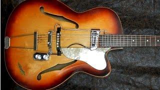 Vintage Guitar Club :KLIRA TRIUMPHATOR DE LUXE de 1960 (Allemagne)