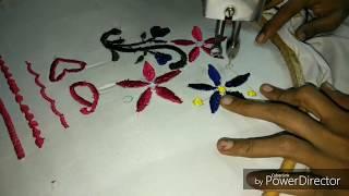 MACHINE EMBROIDERY TUTORIALS IN TAMIL