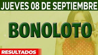 Resultado del sorteo Bonoloto del Jueves 8 de Septiembre del 2022.