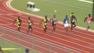 USATF Association 100M   Asante Fazaro