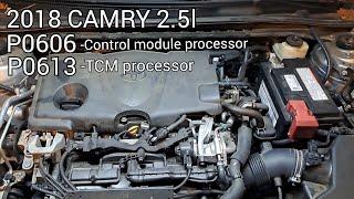 toyota p0606/p0613 control module processor failure part-1