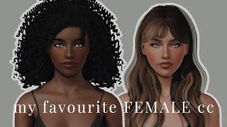 my favourite female cc (250+ items!)   sims 3 cc showcase #2