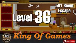 501 Rooms Escape Game. Level 36. Let's play with @King of Games