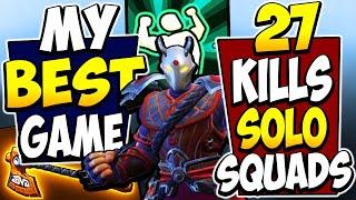 Solo Squads - 27 Kills - "The BEST Game of my life" | Realm Royale