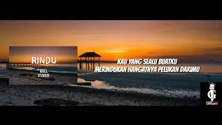 OXEL USMAN - Rindu [ Lyric Video ]