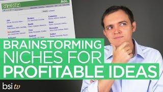 Brainstorming & Finding a Profitable Niche for Your Business with DMOZ