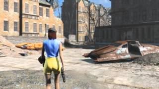 Fallout 4 Замена анимации женской ходьбы.