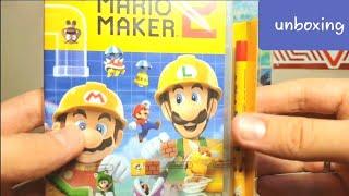 Super Mario Maker 2 Unboxing Stylus