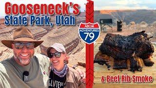 Gooseneck's State Park & Abom BBQ