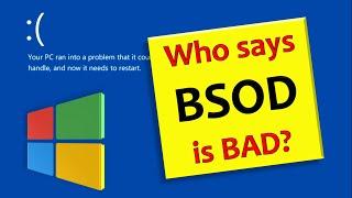 Is Blue Screen of Death (BSOD) BAD? #windows #informationtechnology #education #activedirectory