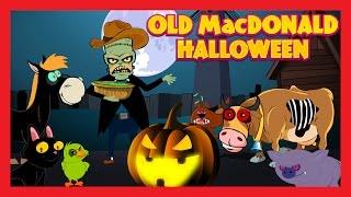 Old MacDonald Had A Farm - Halloween - Animation English Rhymes & Songs for Kids || Halloween 2016