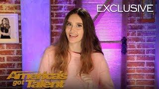 Makayla Phillips Thanks Heidi Klum For Her Golden Buzzer - America's Got Talent 2018