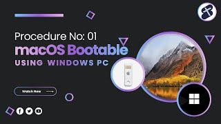 How to create a macOS bootable usb install drive | using windows pc