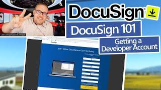 DocuSign Tutorial - Getting a Free Developer Account