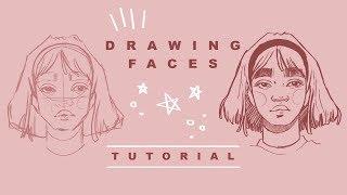 How I Draw Faces | Drawing Tutorial