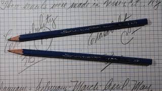 Generals Semi Hex Drawing Pencil 3B 5B Review