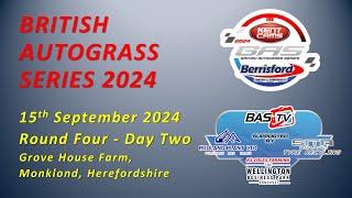 British Autograss Series 2024 - Round 4 Day 1 - BORDER COUNTIES