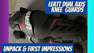 Leatt Dual Axis Knee Guards, First look, review and impressions