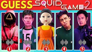 Guess Squid Game 2 Characters by Their Voice & Song ~ Squid Game Season 2 Quiz | Thanos, Player 456