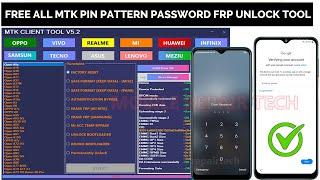 MTK Client Tool V5.2 Free Download NO Pay | Oppo/Vivo/Mi/Realme/Infinix Remove Screen Lock