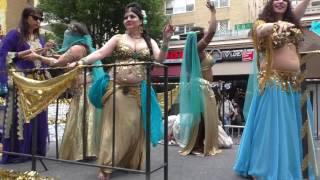 Dance Parade~NYC~2016~BellyDance America wows the crowd~NYCParadelife