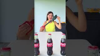 Smart Girl vs Coca Cola AURA 1000%  #shorts #khamitovy #martaandrustam