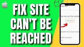 How To Fix This Site Can't Be Reached On Android Mobile (2025)