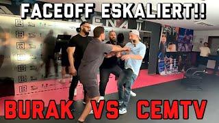 FACEOFF VLOG mit BABA ESKALIERTBOXKAMPF CEMTV vs BURAK (ShishaStation)