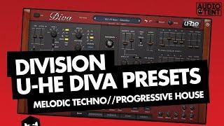 u-he Diva Presets Melodic Techno Progressive House (Audiotent)