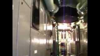 A walk inside German submarine Wilhelm Bauer ( U-2540 ) launched on 13 January 1945.