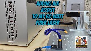 Hoatian 60 Watt Fiber Laser  | Air Assist | Light Source Engraving #3dhp