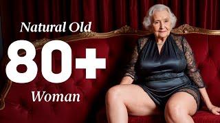 Natural Old Woman Over 80  Attractively Dressed Classy ▶ 104