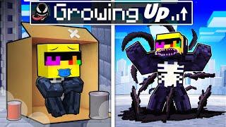 Growing Up as VENOM in Minecraft!