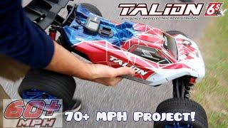 Arrma Talon V1 speed and bash project!