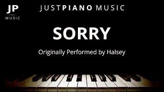 Sorry (Piano Accompaniment) Halsey