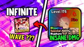 New Sukuna 7 STAR *DESTROYS* Infinite Mode Extreme (Solo DMG Farm) | All Star Tower Defense