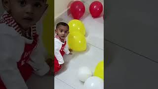 one balloon and two #chetty