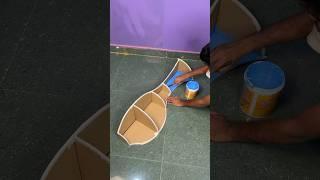 Cardboard home decor idea  #shorts #ytshorts #idea #make #viralvideo