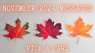 What's Coming Towards You In November 2024!  Pick A Card Tarot Reading