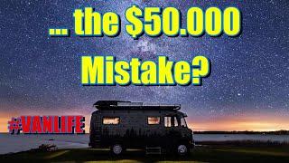 The $50.000 mistake I was just about to make, Best #motovan worth building, forget about #vanlife