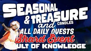 Season & Treasure Candles and Daily Quest | Vault of knowledge | SkyCotl | NoobMode