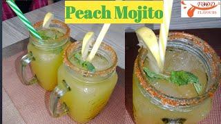 Peach Mojito Recipe by sumi @foods&flavours by sumi