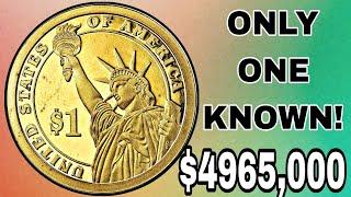 Top 7 most valuable Gold one Dollar One Dollar coins Worth huge Money Valuable Dollars to look for!