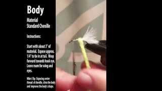 Tying the Cat Whisker Boobie with the Reno Fly Shop