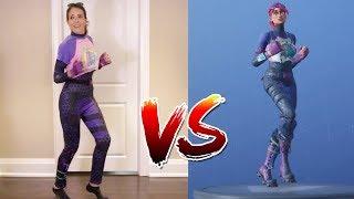 FORTNITE DANCE CHALLENGE with COSTUMES!! - (In Real Life)