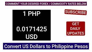 US DOLLAR TO PHILIPPINE PESO MONEY EXCHANGE RATES TODAY 30 OCTOBER 2024